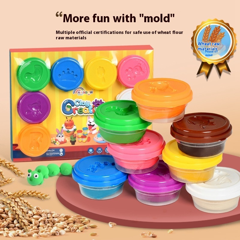 1200g Colored Modeling Clay Refill Tub