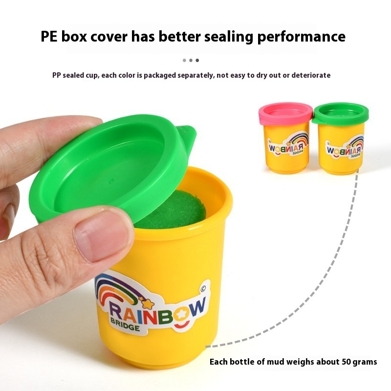 1200g Colored Modeling Clay Refill Tub โ photo 4