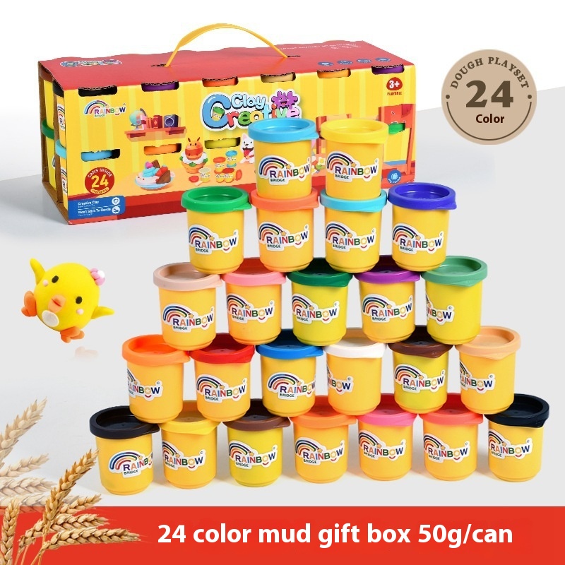 1200g Colored Modeling Clay Refill Tub โ photo 3