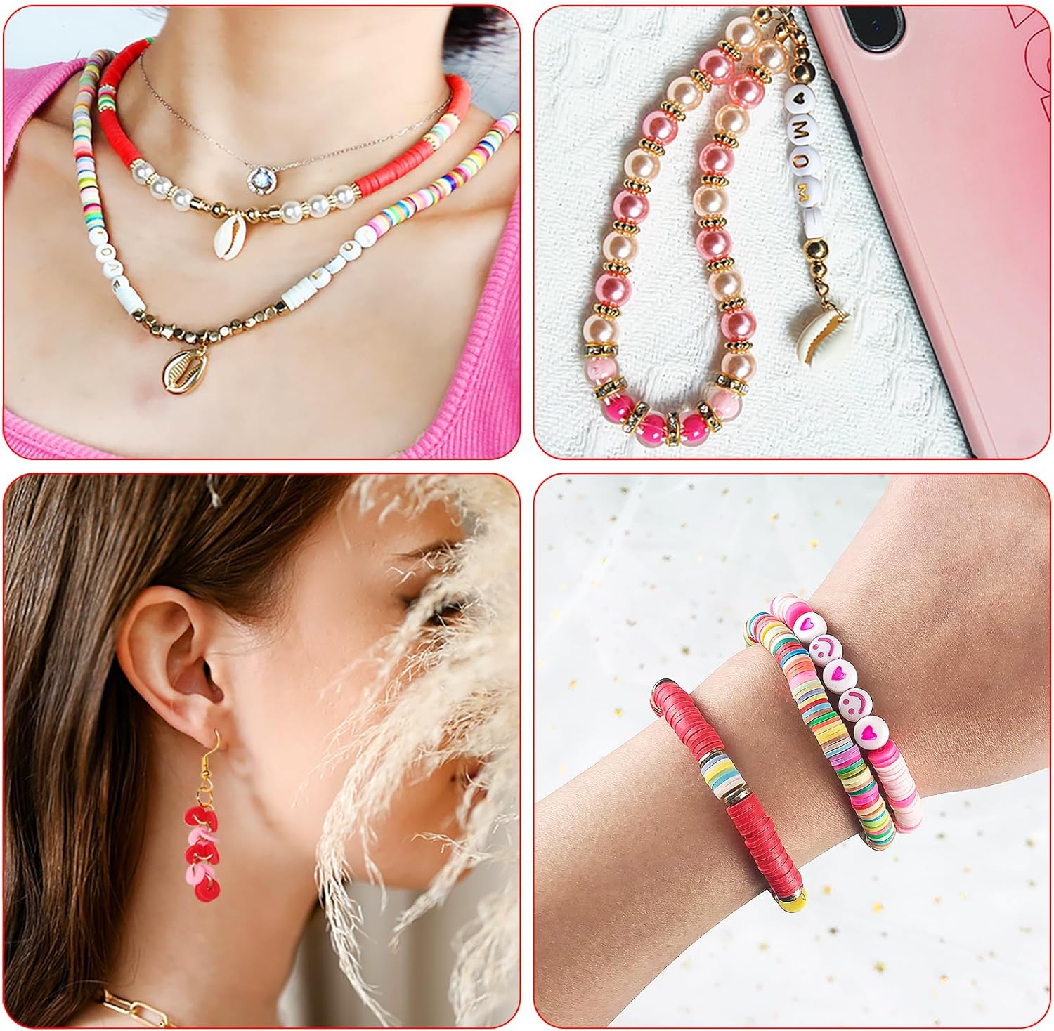 Flat Clay Beads Jewelry-Making Set โ photo 4