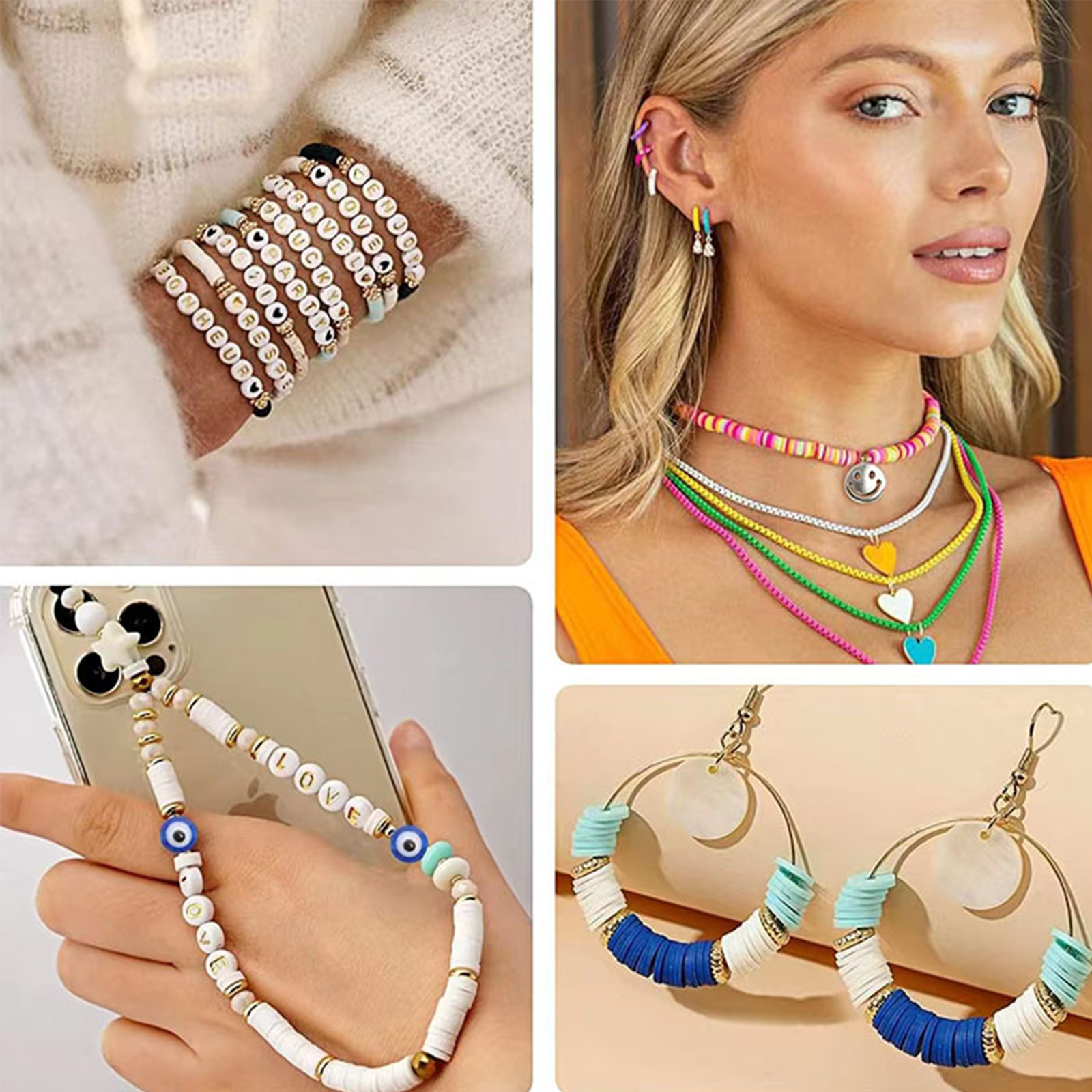 Flat Clay Beads Jewelry-Making Set โ photo 5