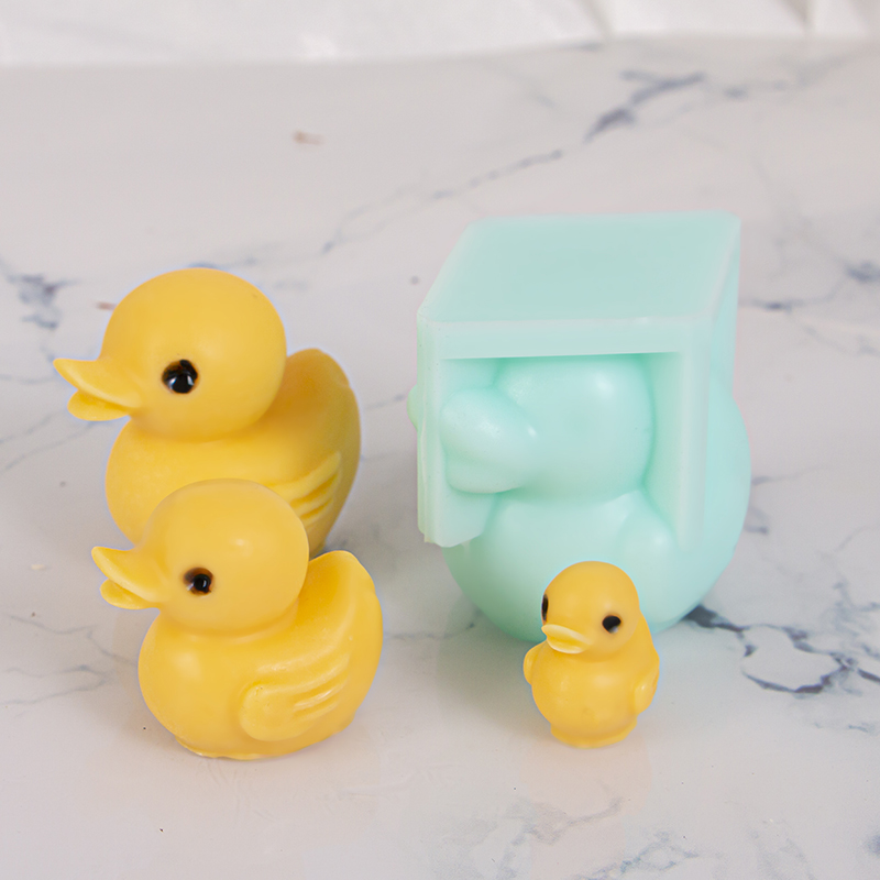 3D Yellow Duck Silicone Mold