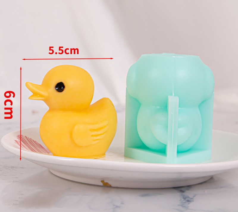 3D Yellow Duck Silicone Mold — photo 3