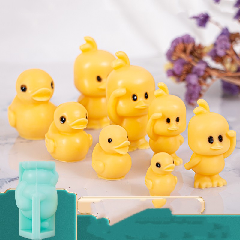 3D Yellow Duck Silicone Mold — photo 4