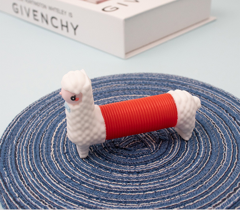 Pop Tube Alpaca Push Fidget Toy