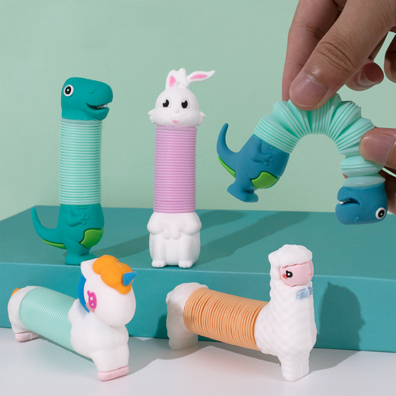 Pop Tube Alpaca Push Fidget Toy — photo 2