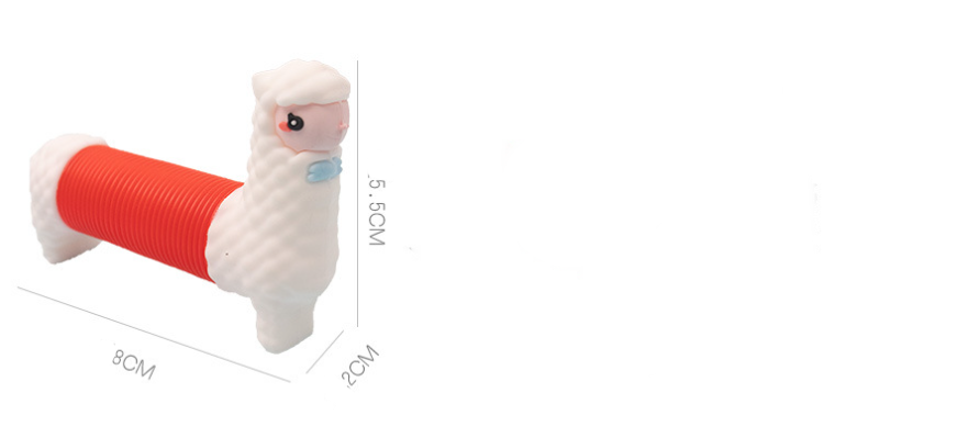 Pop Tube Alpaca Push Fidget Toy — photo 5