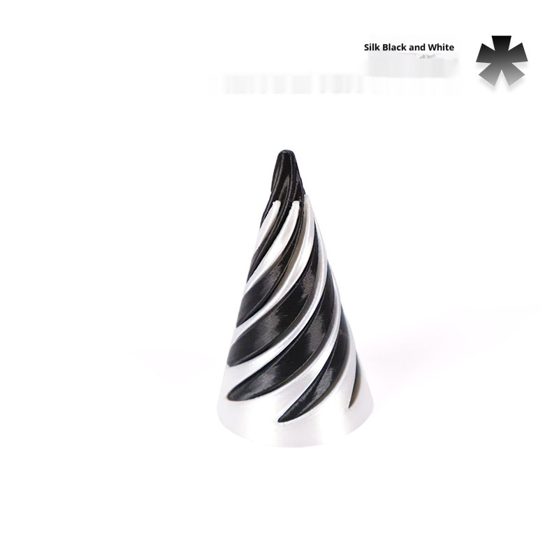 3D-Printed Spiral Cone Spinning Top โ photo 4