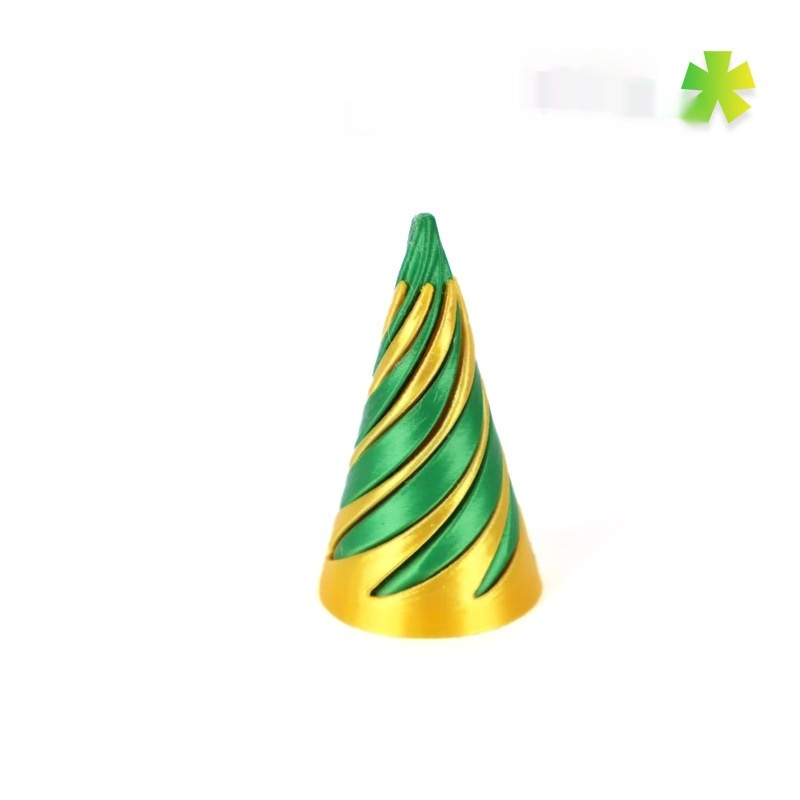 3D-Printed Spiral Cone Spinning Top โ photo 5
