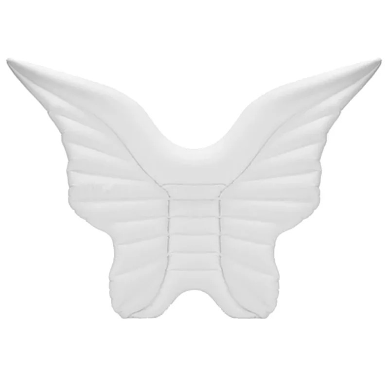 Giant White Angel Wings Pool Float