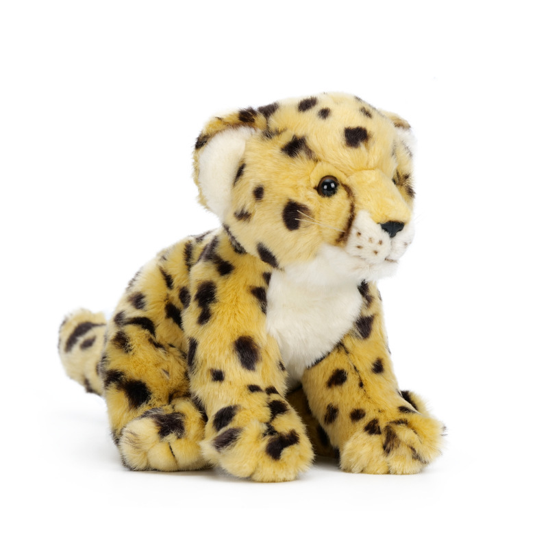 Realistic Cheetah Cub Plush