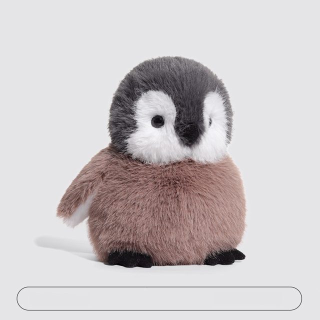 Fluffy Baby Penguin Plush (Cocoa) โ photo 2
