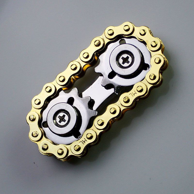 Bike Chain Sprocket Fidget Spinner