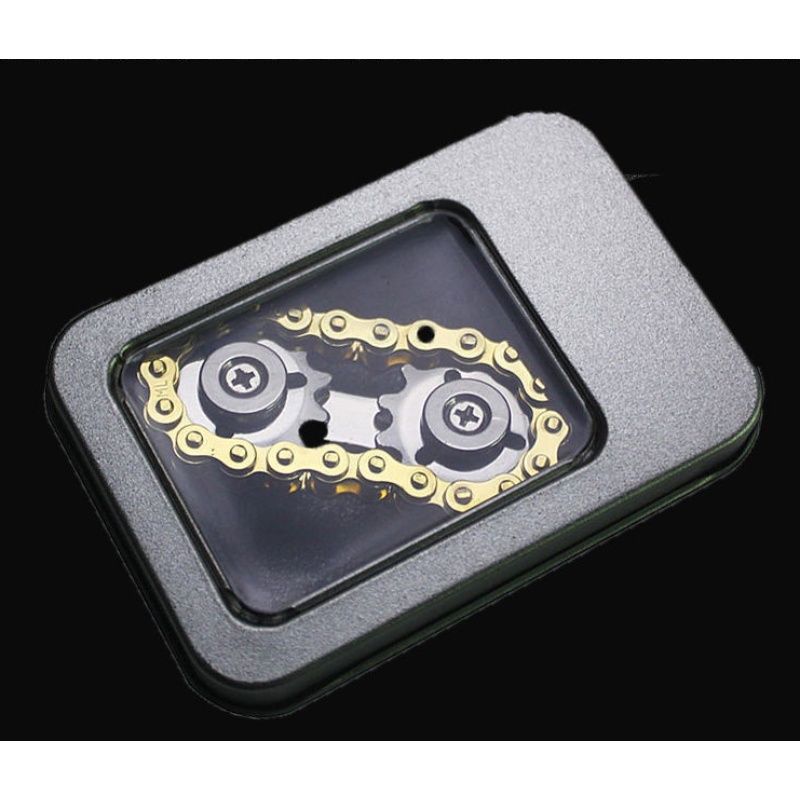 Bike Chain Sprocket Fidget Spinner — photo 2