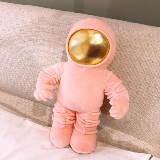 Pink Astronaut Buddy Plush