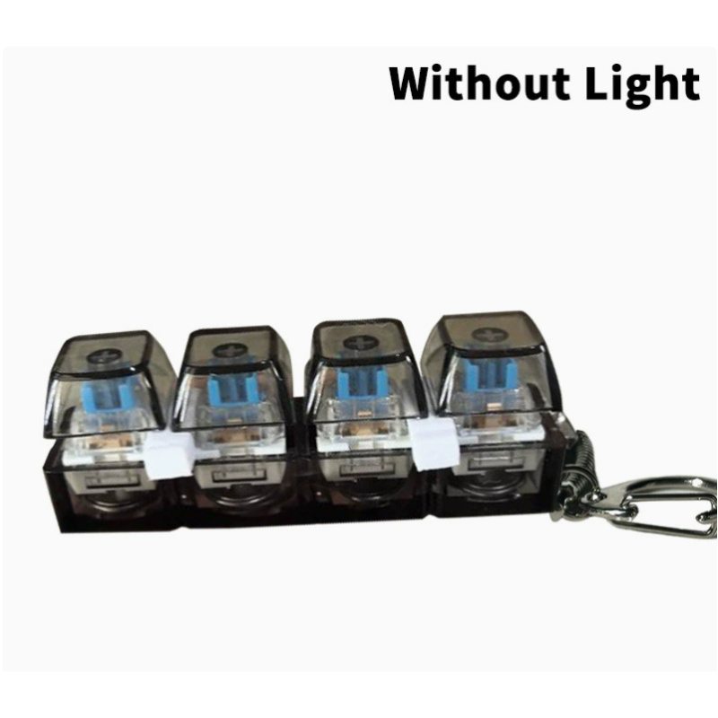 Light-Up Keyboard Switch Tester Fidget Keychain โ photo 2