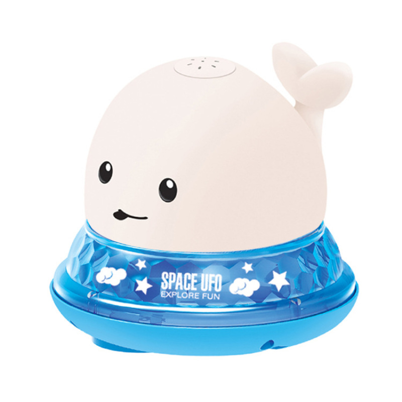 Light-Up Whale Water Spray Bath Toy