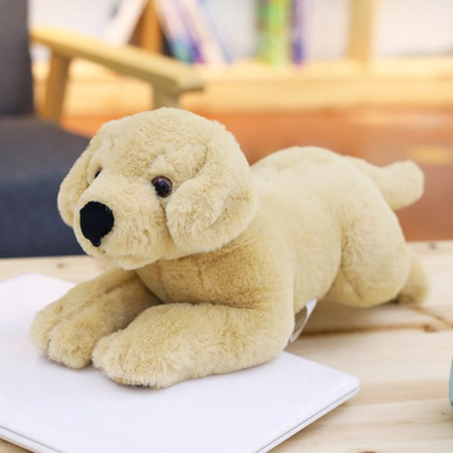 Sleepy Lounging Labrador Puppy Plush, 60cm โ photo 5