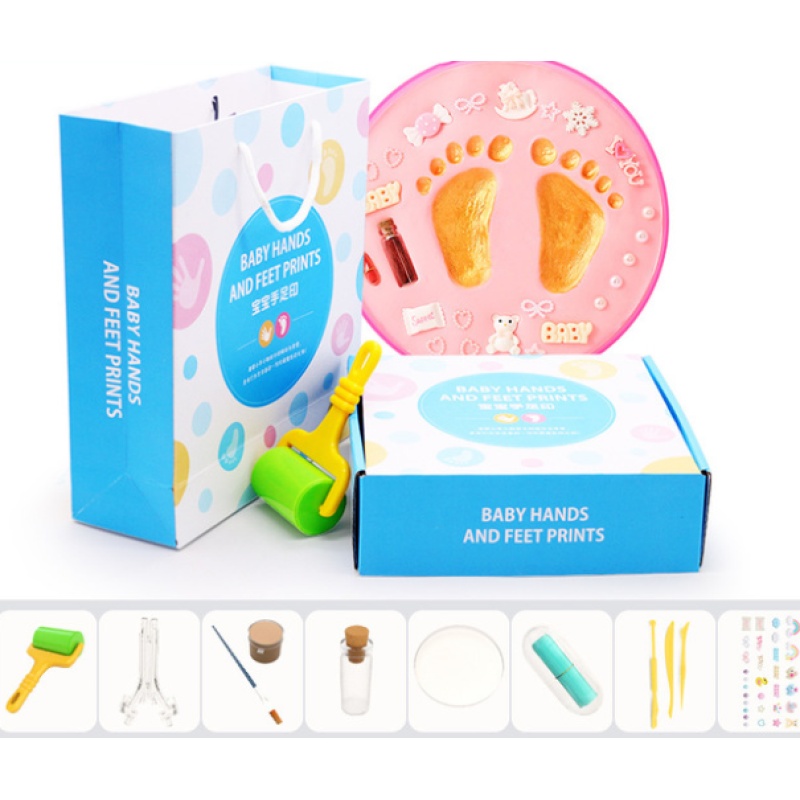 Baby Hand & Foot Print Casting Keepsake Kit