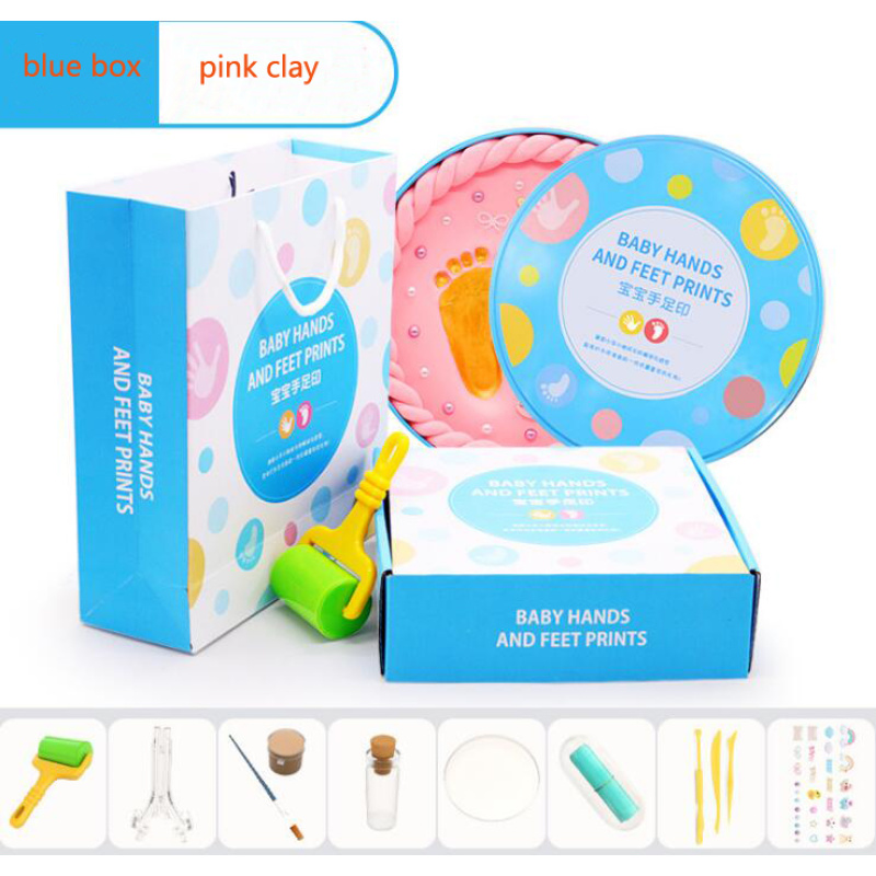 Baby Hand & Foot Print Air-Dry Clay Keepsake Kit โ photo 3