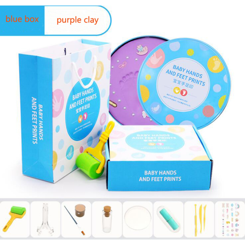 Baby Hand & Foot Print Air-Dry Clay Keepsake Kit โ photo 4