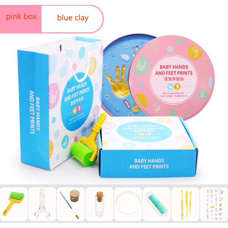 Baby Hand & Foot Print Air-Dry Clay Keepsake Kit โ photo 6