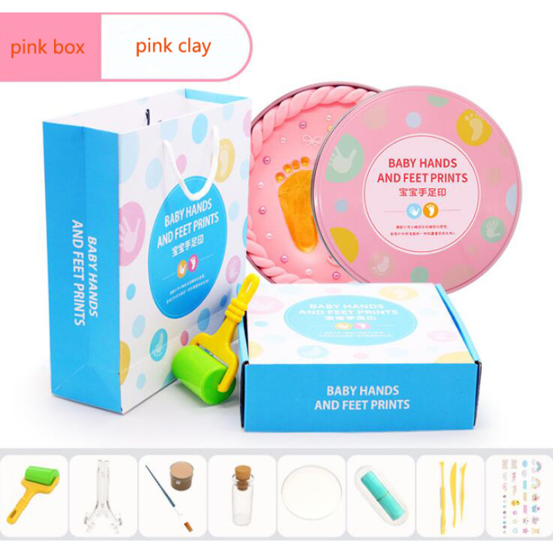 Baby Hand & Foot Print Air-Dry Clay Keepsake Kit โ photo 5