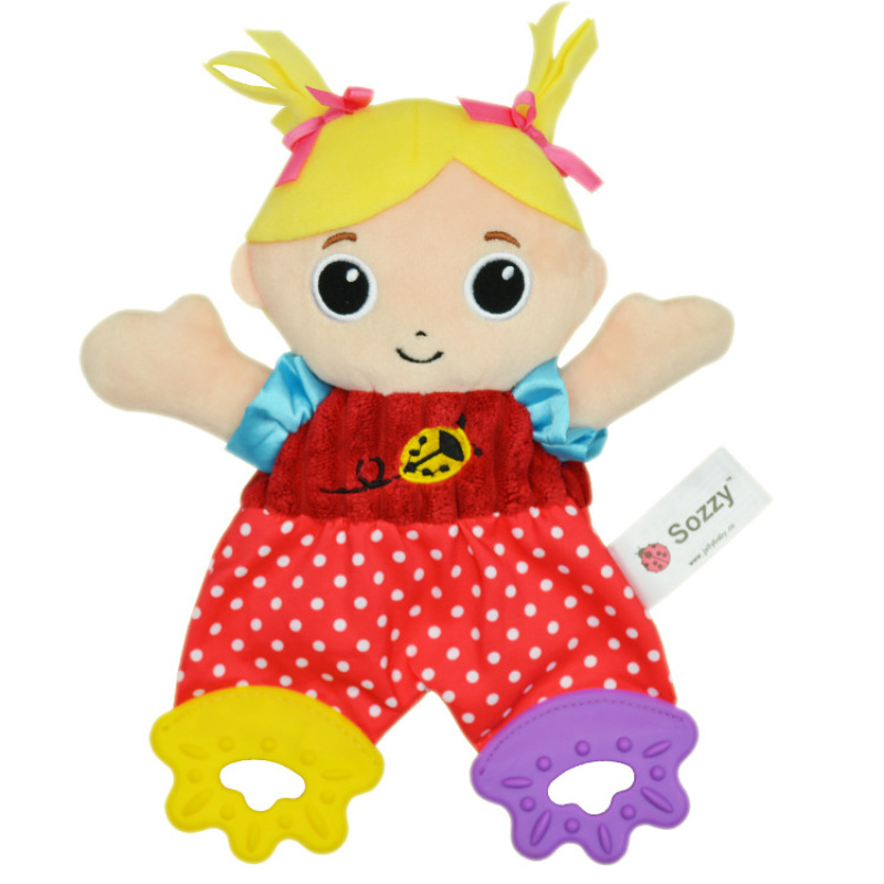 Soft Baby Doll Comforter With Teethers