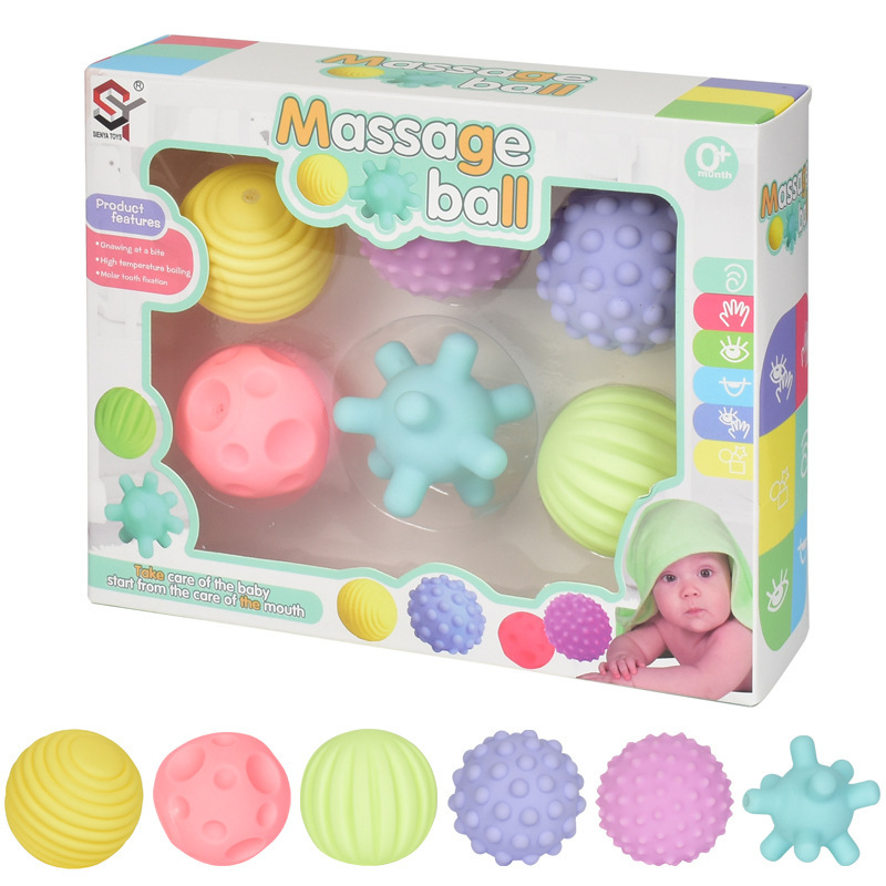 Textured Sensory Massage Ball Set