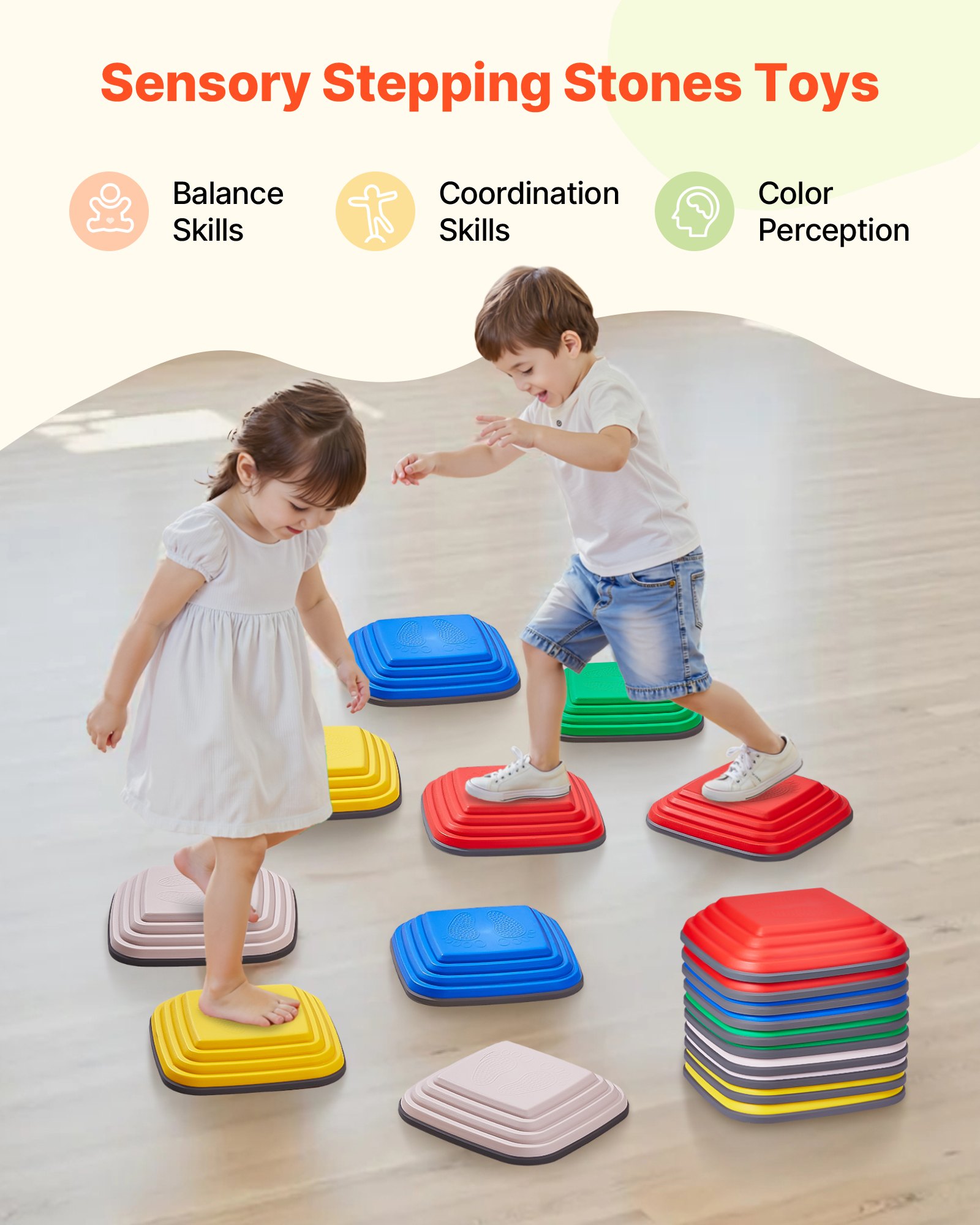 Balance Stepping Stones 10-Piece Set โ photo 4