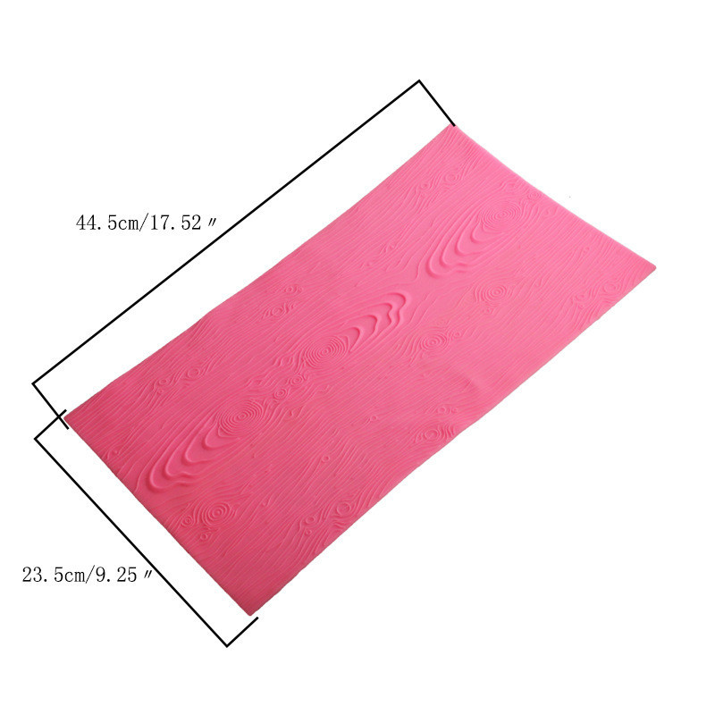 Wood Bark Texture Silicone Impression Mat