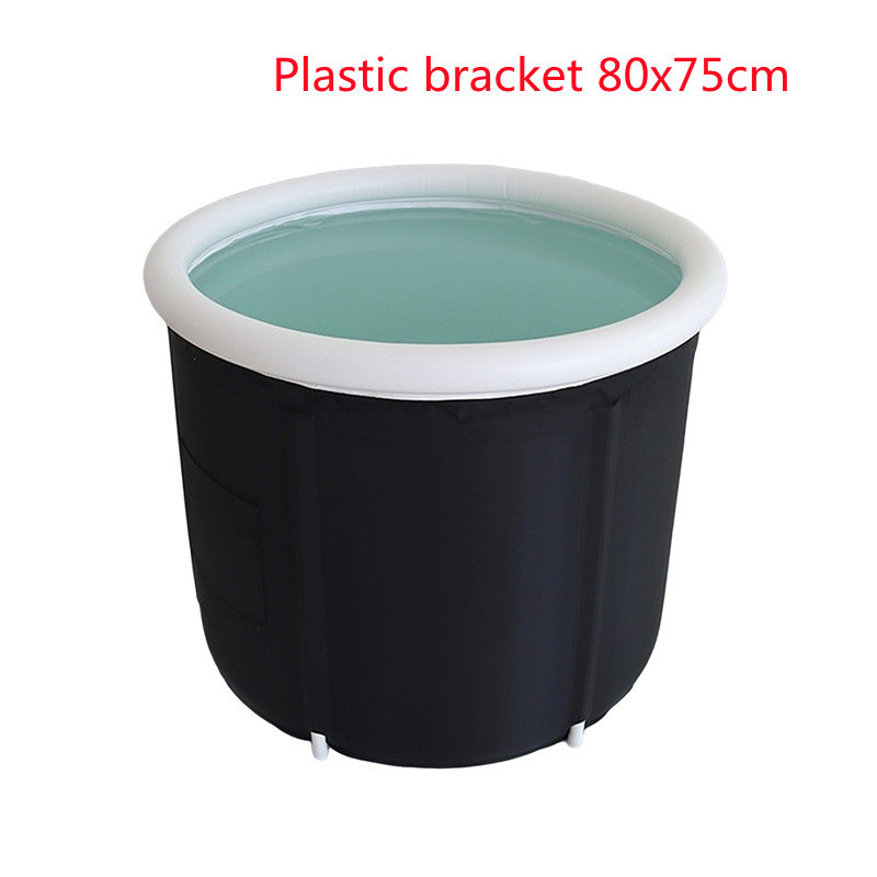 Foldable Portable Soaking Tub, Black