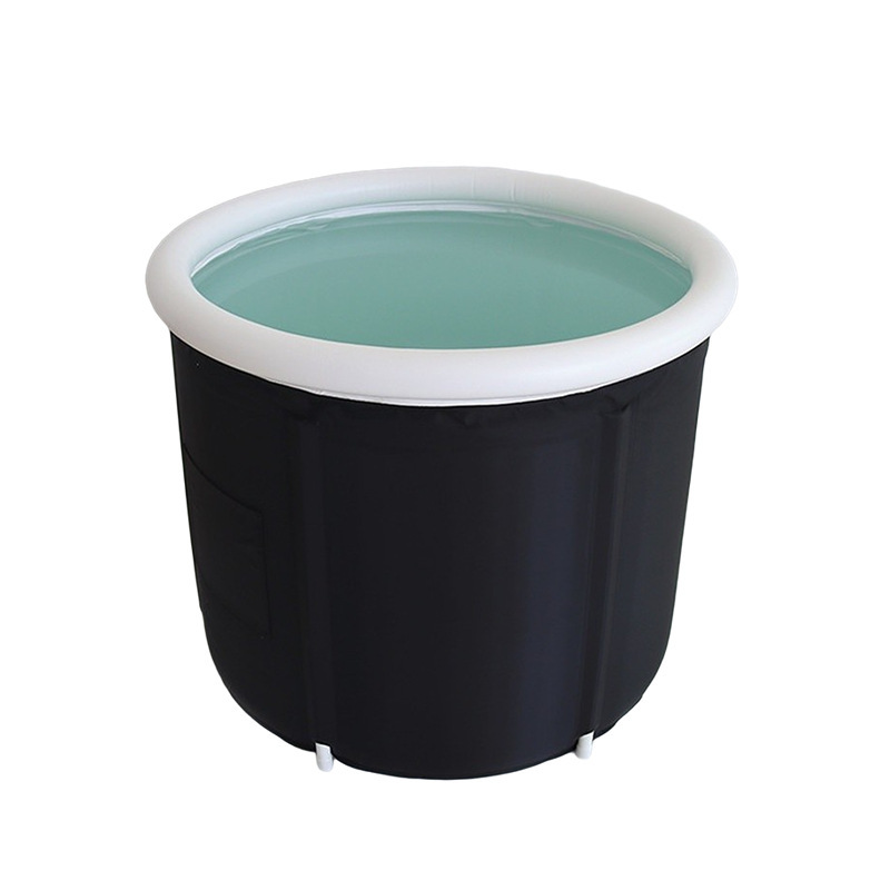 Foldable Portable Soaking Tub, Black — photo 3