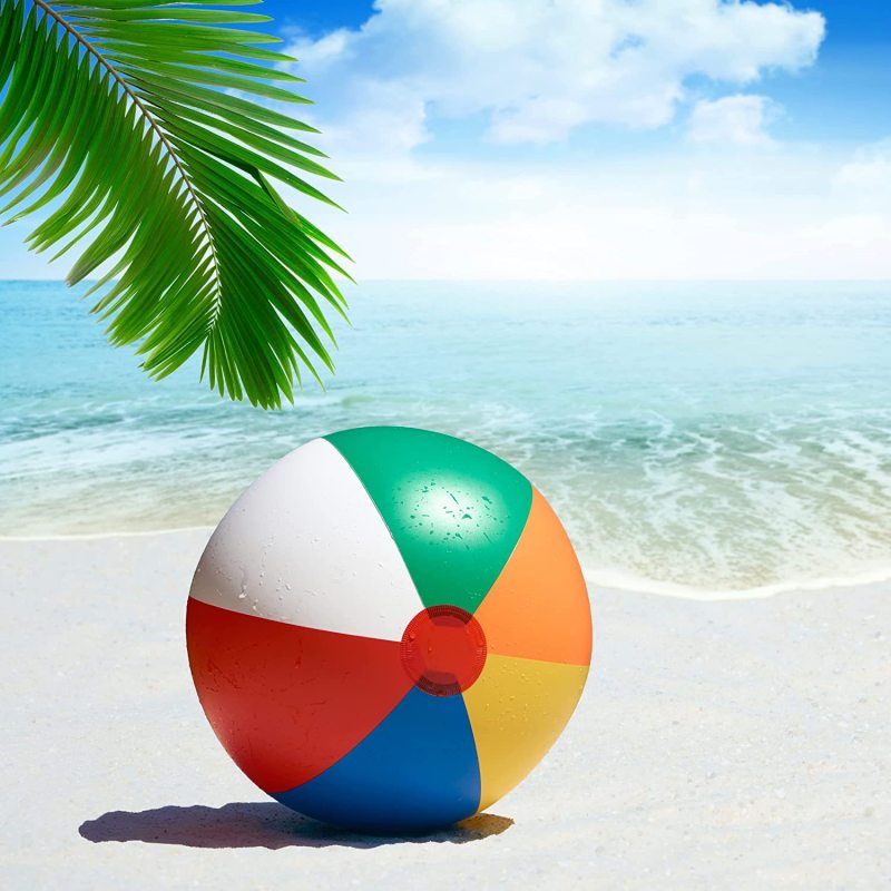 Classic Rainbow Panel Beach Ball