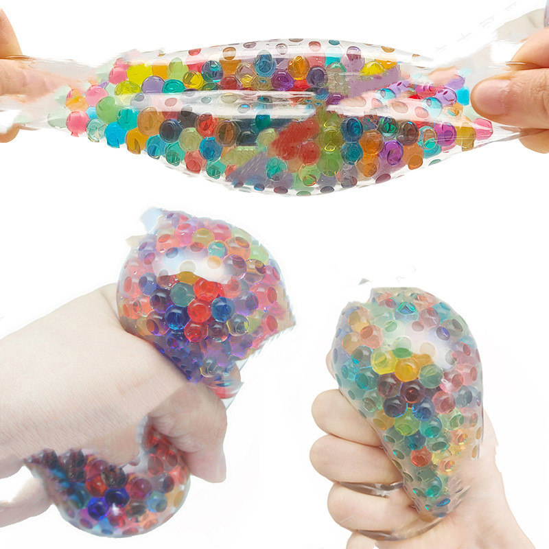 Rainbow Water-Bead Squeeze Stress Ball โ photo 2