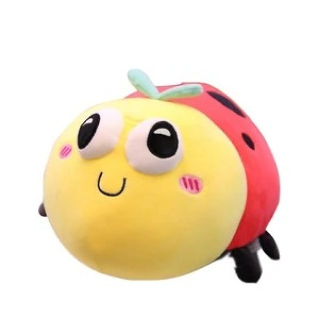 Big-Eyed Yellow & Red Ladybug Plush โ photo 3