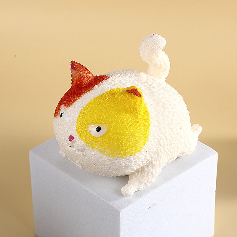 Grumpy Tuxedo Cat Figurine โ photo 2