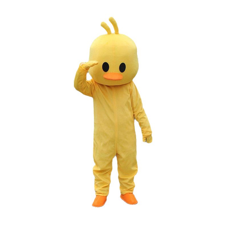 Big Yellow Duck Figure with Costume โ photo 5