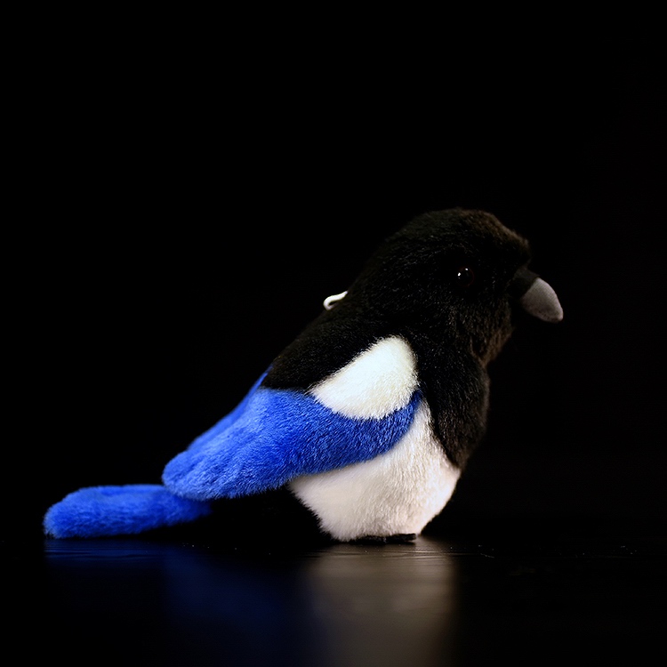 Lifelike Magpie Bird Plush โ photo 3