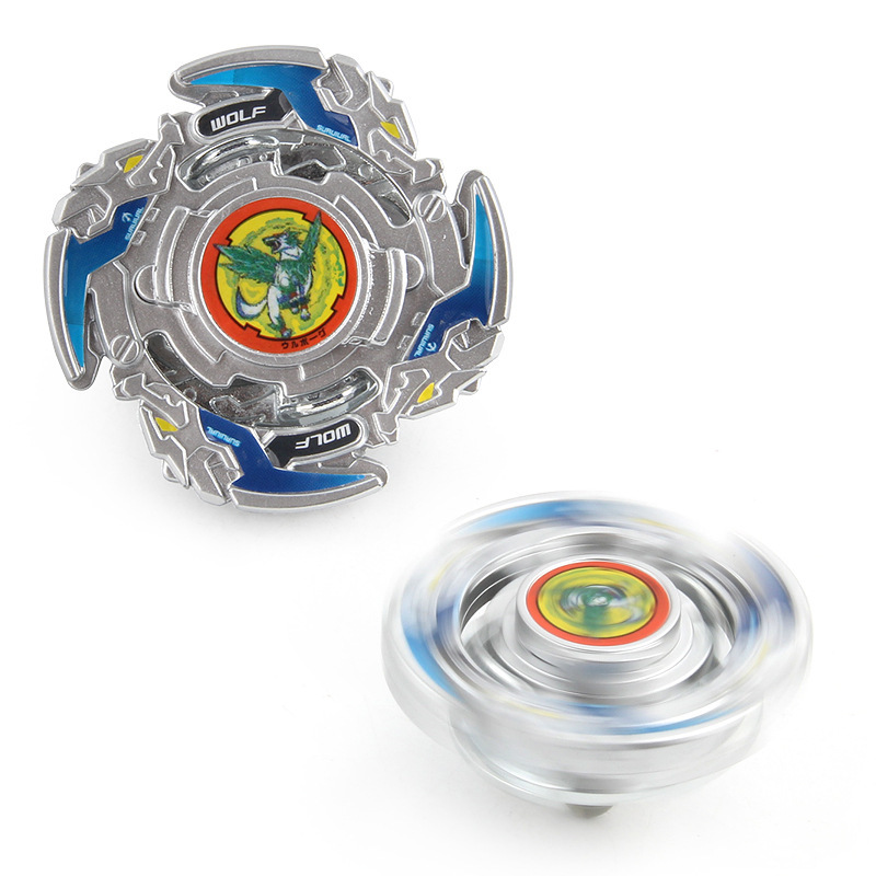 Metal Wolf Battling Spinning Top