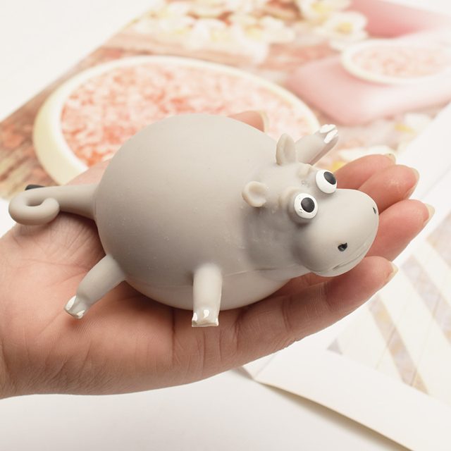 Splat Hippo Squeeze Ball