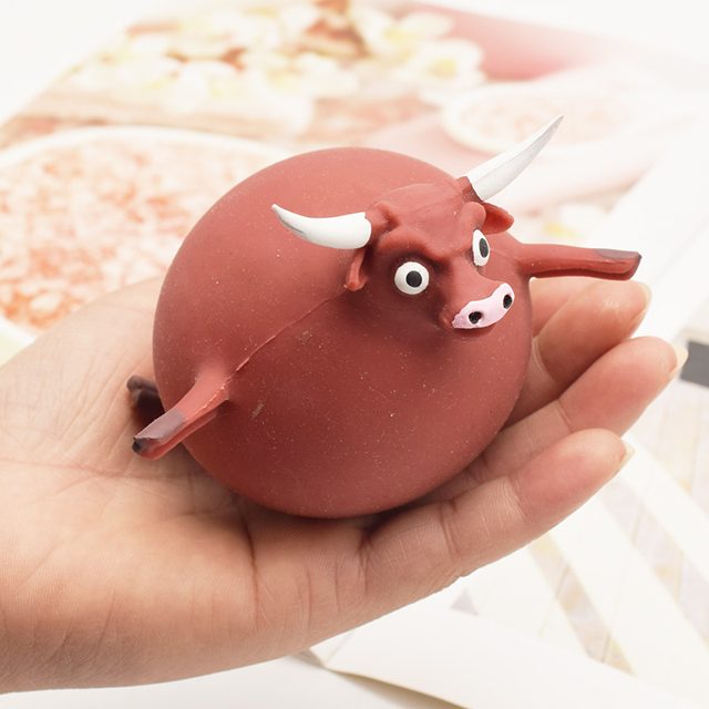 Splat Bull Squeeze Ball