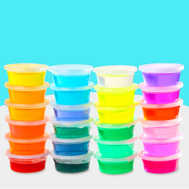 Rainbow Crystal Jelly Slime Mini Cups โ photo 4