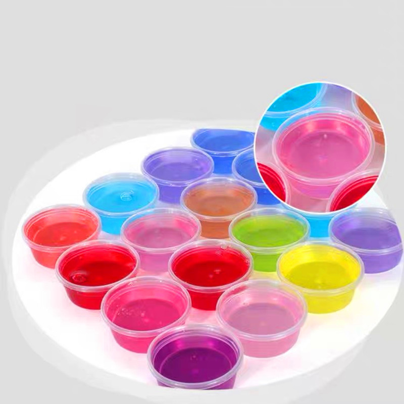 Rainbow Crystal Jelly Slime Mini Cups โ photo 5