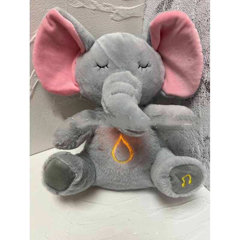 Light-Up Breathing Bunny Sensory Plush โ photo 2