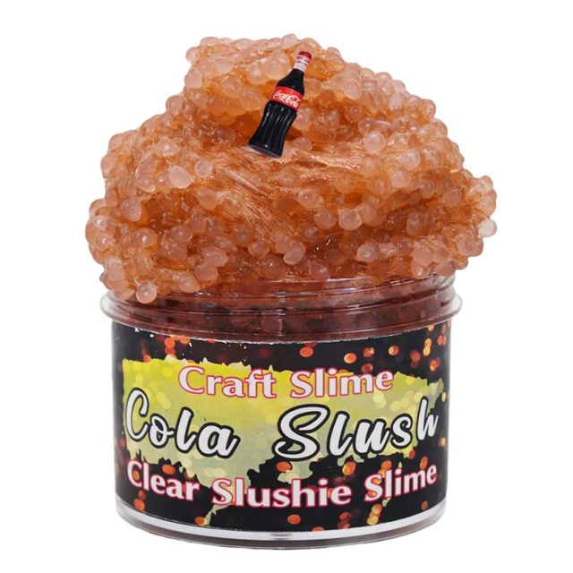 Cola Slush Fizzy Bead Slime
