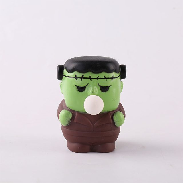 Bubble-Blowing Green Monster Squeeze Toy