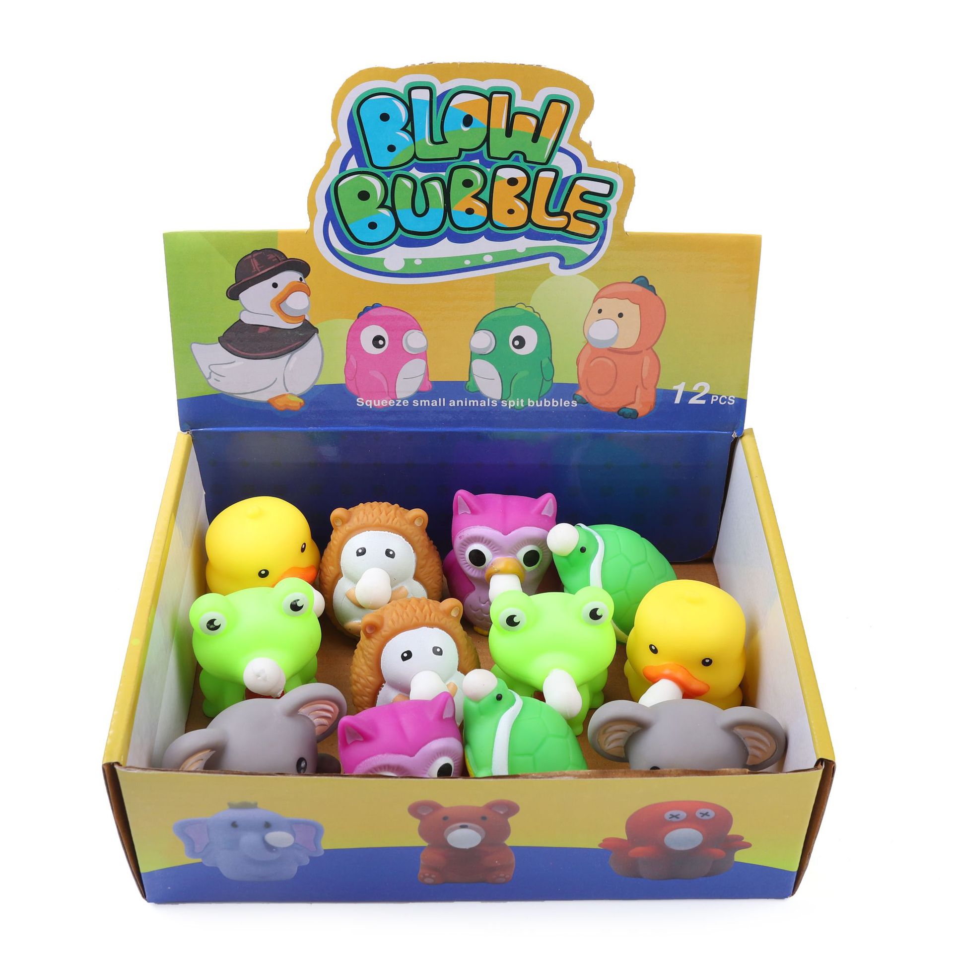 Bubble-Blowing Squeeze Animals (Assorted)