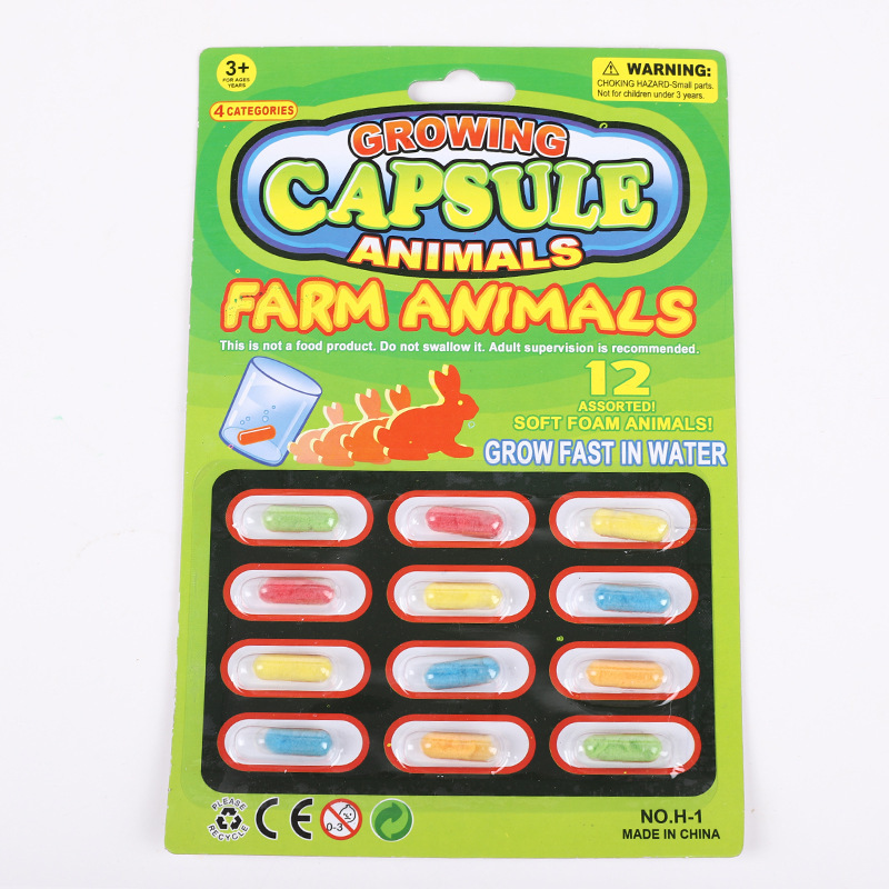 Grow-in-Water Dinosaur Capsules, 12 Pack โ photo 2
