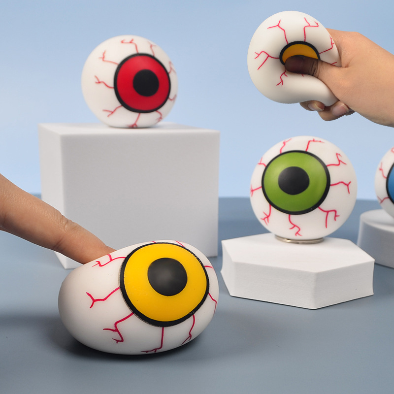 Bloodshot Eyeball Squeeze Ball โ photo 3